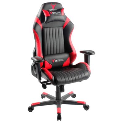 BattleBull Covert Gaming Chair Black/Red